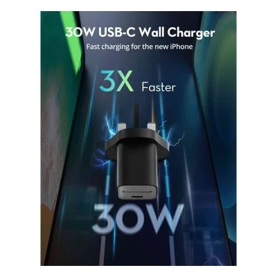 Ravpower  Mini Pd30W  Gan Type C Charger Black
